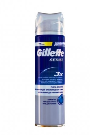 Гель для бритья Gillette