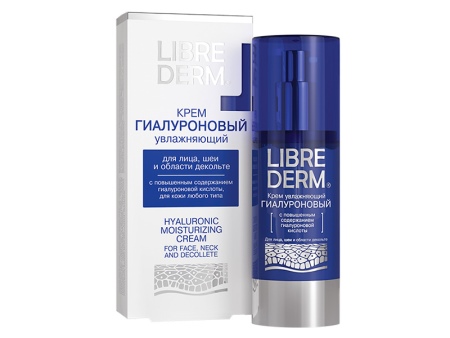 Крем LibreDerm с гиалуроновой кислотой: увлажняющие свойства косметики, отзывы косметологов Крем LibreDerm с гиалуроновой кислотой: увлажняющие свойства косметики, отзывы косметологов