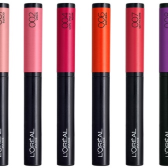 Губная помада L; Oreal (69 фото): жидкая матовая и лаковая, Rouge Caresse и Irresistible Expresso, палитра и отзывы () Губная помада L; Oreal (69 фото): жидкая матовая и лаковая, Rouge Caresse и Irresistible Expresso, палитра и отзывы