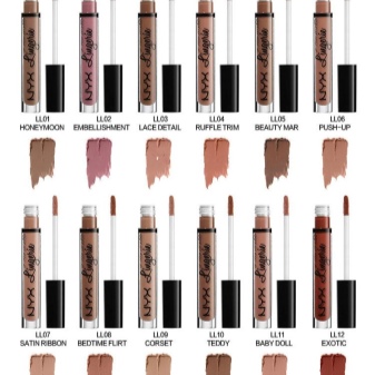 Блеск для губ NYX (23 фото): матовый блеск; Lip Lingerie, увлажняющий; Butter Gloss, отзывы () Блеск для губ NYX (23 фото): матовый блеск; Lip Lingerie, увлажняющий; Butter Gloss, отзывы