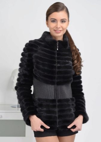 Норка модные куртки из нее