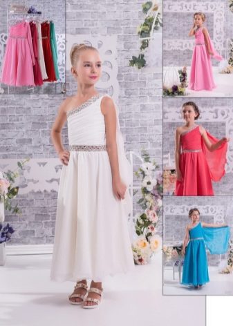 Модные праздничные платья для девочек фото