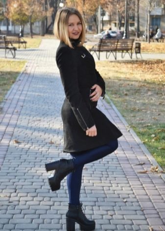 Модные сапоги на тракторной подошве фото