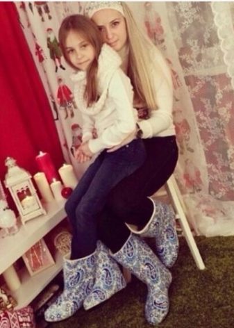 Сапожки зимние модные зимние для девочек