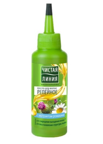 Репейное масло для волос можно не смывать