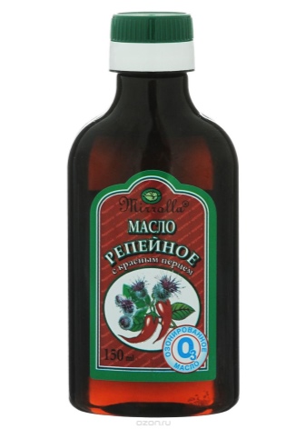Можно ли оставить репейное масло с красным перцем на волосах на ночь