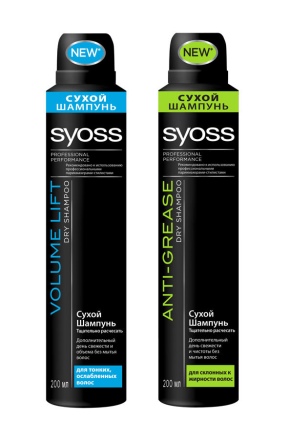 Сухой шампунь Syoss
