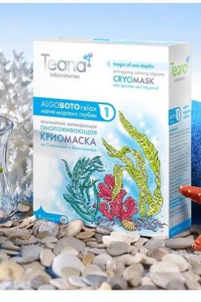 Альгинатные маски Teana