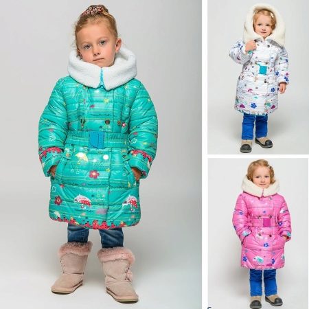 Модные зимние куртки для детей фото