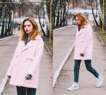 Женское модное короткое пальто