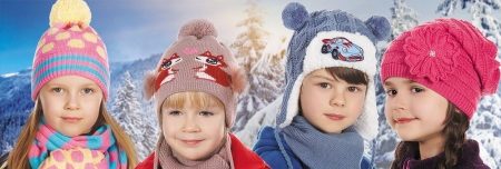 Шапки детские фото модные тенденции
