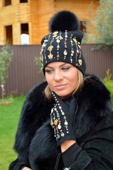 Модные тенденции перчатки шапки