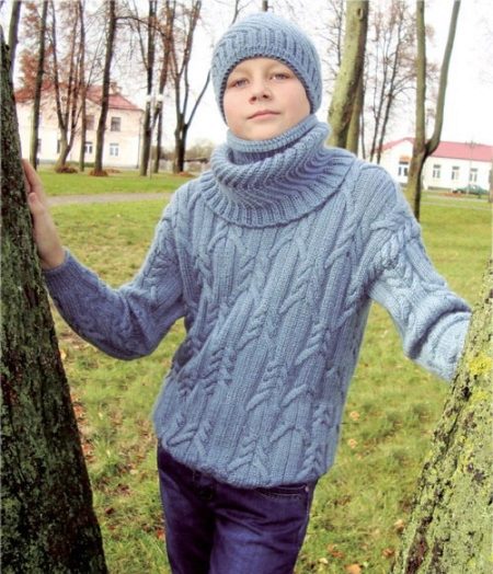 Снуд на мальчика фото модные