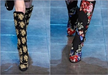 Фото какие носы в сапогах модные