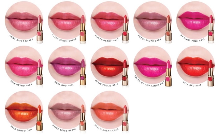 Губная помада L; Oreal (69 фото): жидкая матовая и лаковая, Rouge Caresse и Irresistible Expresso, палитра и отзывы () Губная помада L; Oreal (69 фото): жидкая матовая и лаковая, Rouge Caresse и Irresistible Expresso, палитра и отзывы
